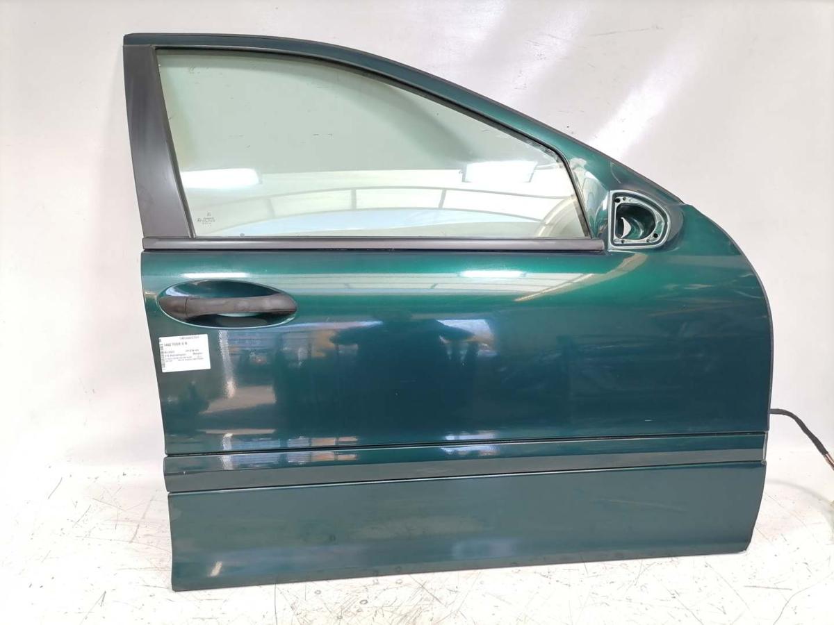 Mercedes C Klasse W203 original Tür vorn rechts 816 Andraditgrün Metallic BJ03